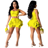 sexy two piece short set   10106