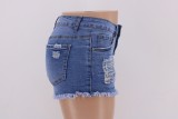 sexy  women ripped jeans shorts DK015