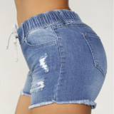 sexy  women ripped jeans shorts DK026