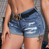 sexy  women ripped jeans shorts DK021