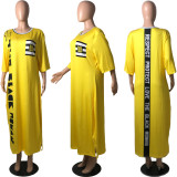 Women plus size dress Y10007