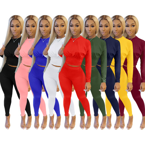 sexy two piece pants set H0119