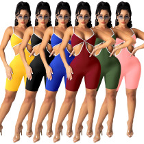 sexy short sleeve romper jumpsuit 2656