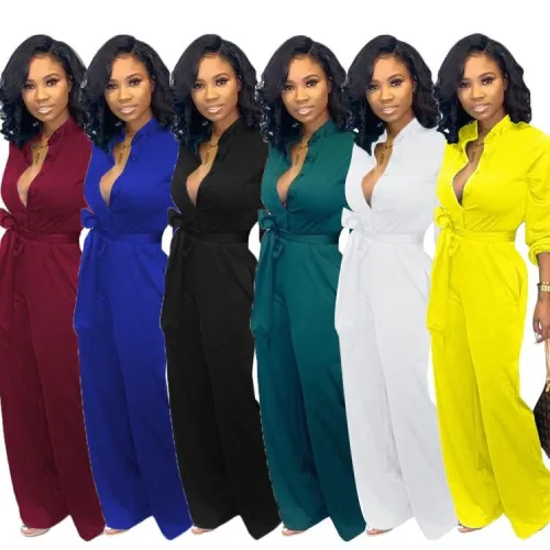 Fall clothes women jumpsuit LD8602