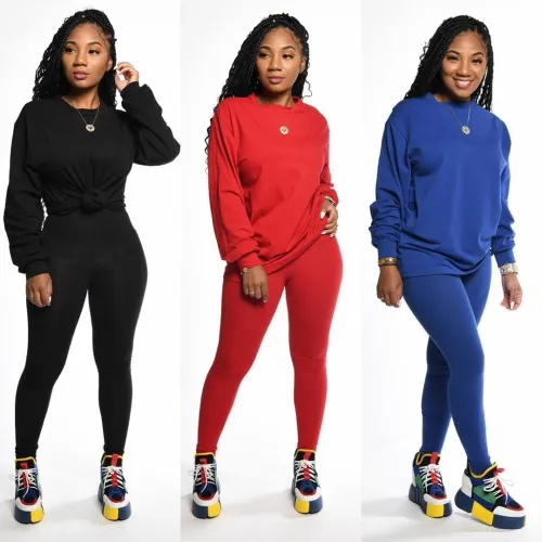 Women sport wear sweatsuit LD86311