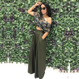 sexy flared wide leg pants S2018