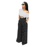sexy flared wide leg pants S390198