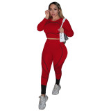 Women sport yoga outfits 4336