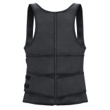 latex vest waist trainer with double belt 8029