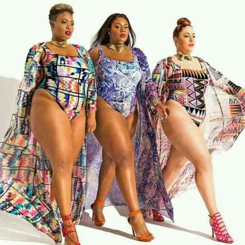 Plus size swimwear with cover up YS17093