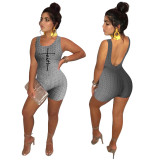 Seamless yoga one pieces jumpsuit 2038