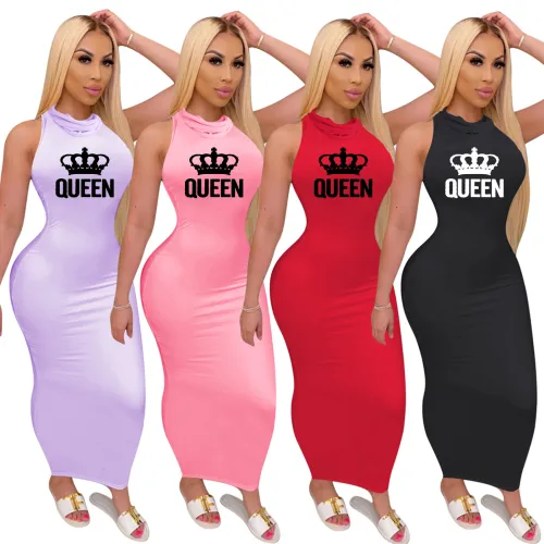 Sexy women sleeveless dress 2061
