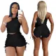 yoga two piece short set  S390362