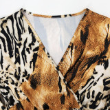 leopard plus size maxi dress 22349