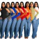 sexy high neck women top CM8639