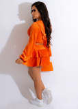 Women long sleeve skirt set  LD83154