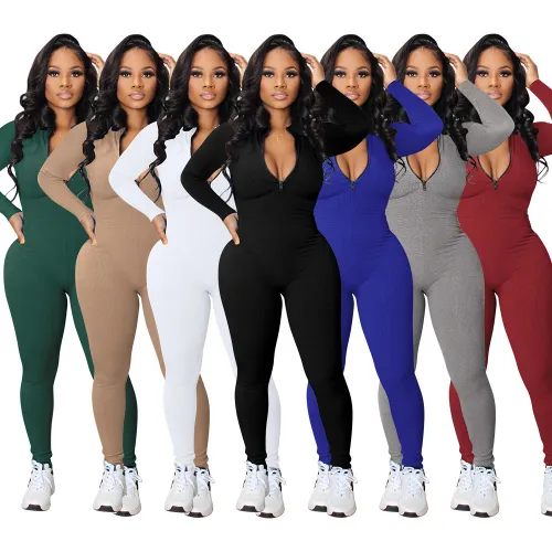 sexy long sleeve   jumpsuit 2764