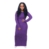 long sleeve women  dress  S390445