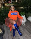 Women long sleeve sweatshirts LD83175