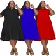 Women plus size summer dress 4613