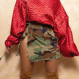 Women short mini skirt LD83203