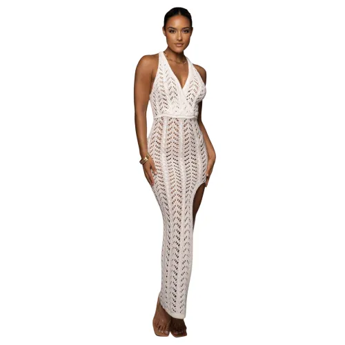 Sexy crochet beach long dress Z0282