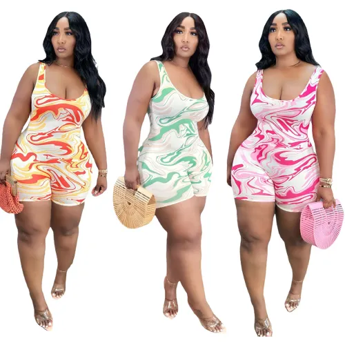 Women short romper jumpsuit 4626