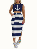 two piece  skirt set S390480