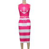 two piece  skirt set S390480