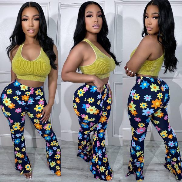 sexy women flare  pants  S390586