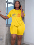 women  two piece short set  S390532