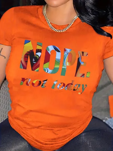 women printed fashion t-shirt S390764