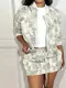 sexy two piece skirt set S390795