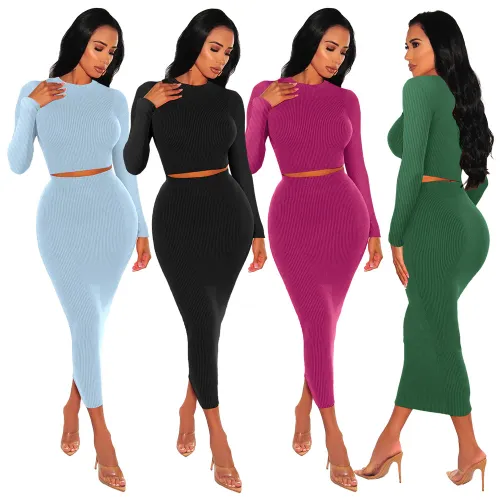 two piece skirt set  2810