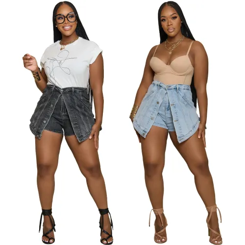 women short demin jeans  CM8693