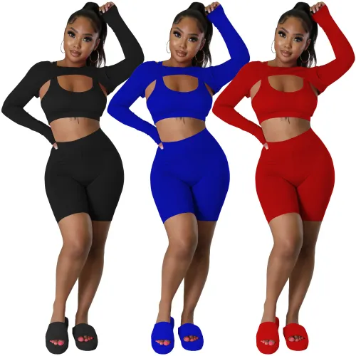 three pieces sweatsuit 4634