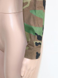 women camouflage jacket S390917