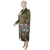 sexy camouflage long coat S3390237