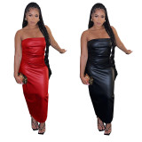 'leather dress for women 4646