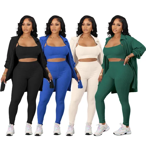 three  pieces pants set  2816