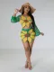 Ladies rochet knit beach dress Z0260