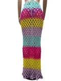 hand crotchet three pieces beach set  CM8713