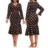 women long  dress SMR12240