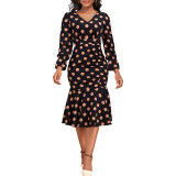 women long  dress SMR12240