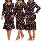 women long  dress SMR12240