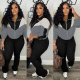 women two pieces sweatsuit LD2263