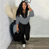 women two pieces sweatsuit LD2263