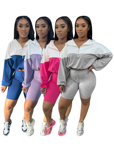 Women two pieces sweatsuit HR24039