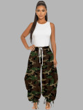 Ladies loose camo pants LD2278