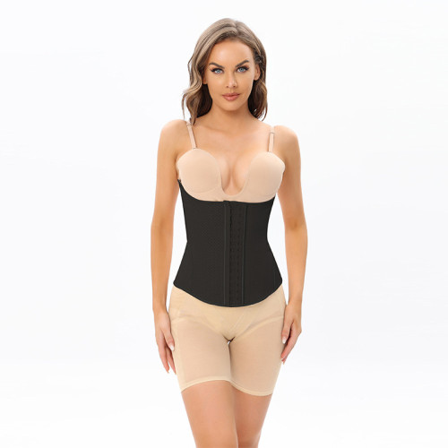 steel boned waist trainer  2055